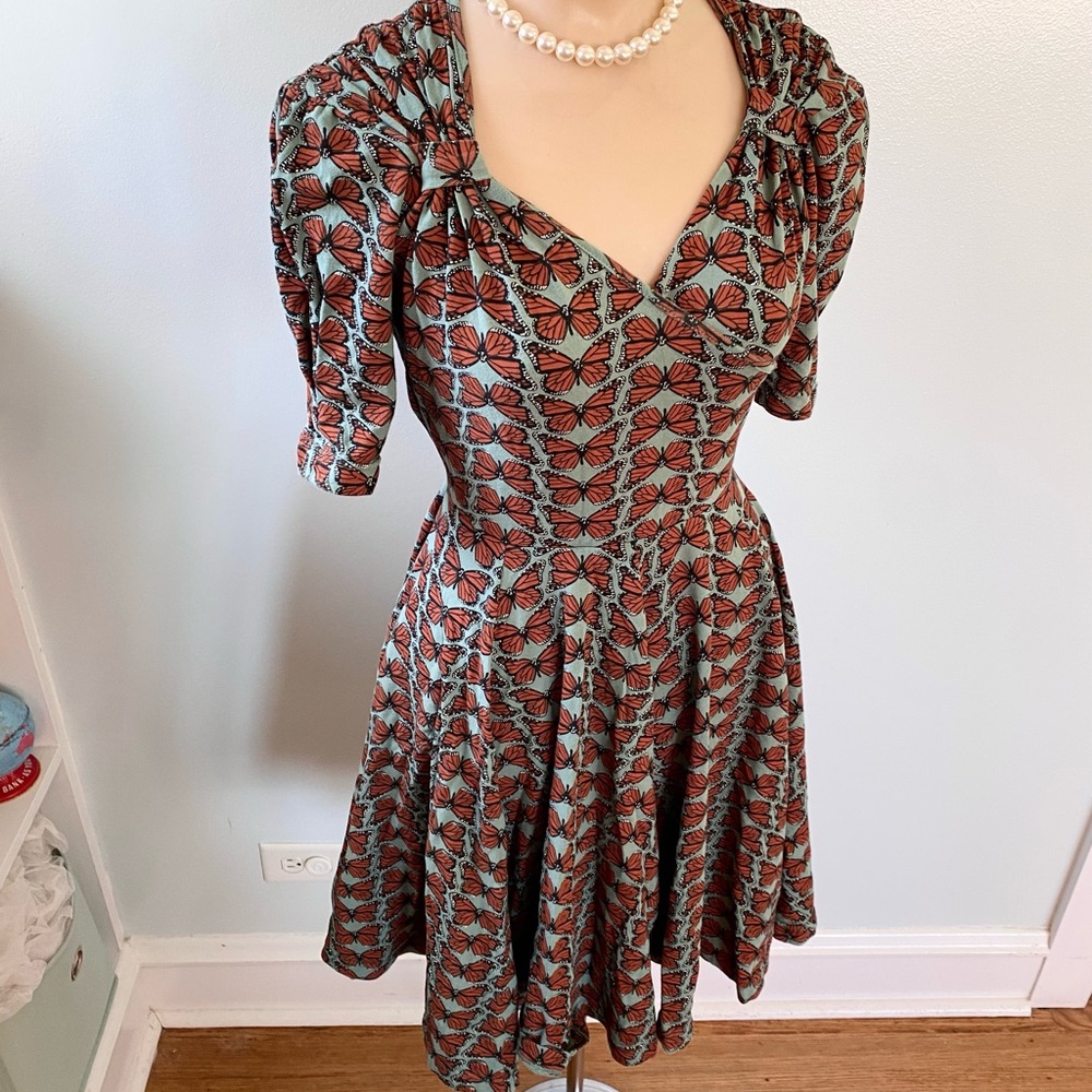Effie’s Heart Memories Dress in Monarch Print L
